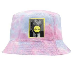 Trump Mug Shot Never Surrender Green Nimrod Trump Day Tie-Dyed Bucket Hat