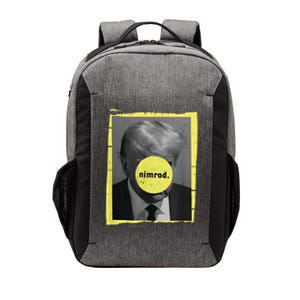 Trump Mug Shot Never Surrender Green Nimrod Trump Day Vector Backpack