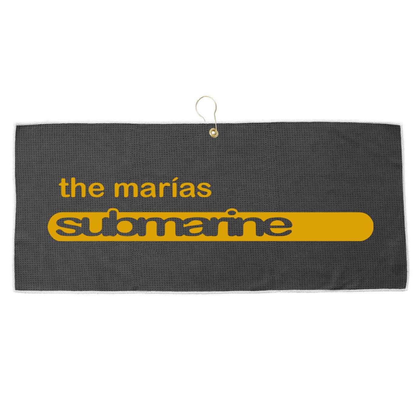 The Marias Submarine Large Microfiber Waffle Golf Towel