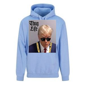 Trump Mug Shot Donald Trump Mug Shot Thug Life Unisex Surf Hoodie