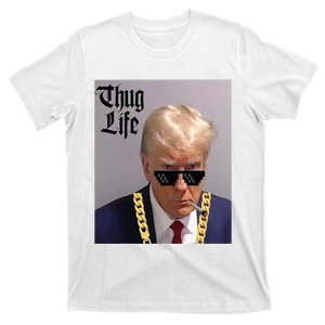 Trump Mug Shot Donald Trump Mug Shot Thug Life T-Shirt