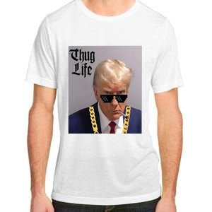 Trump Mug Shot Donald Trump Mug Shot Thug Life Adult ChromaSoft Performance T-Shirt