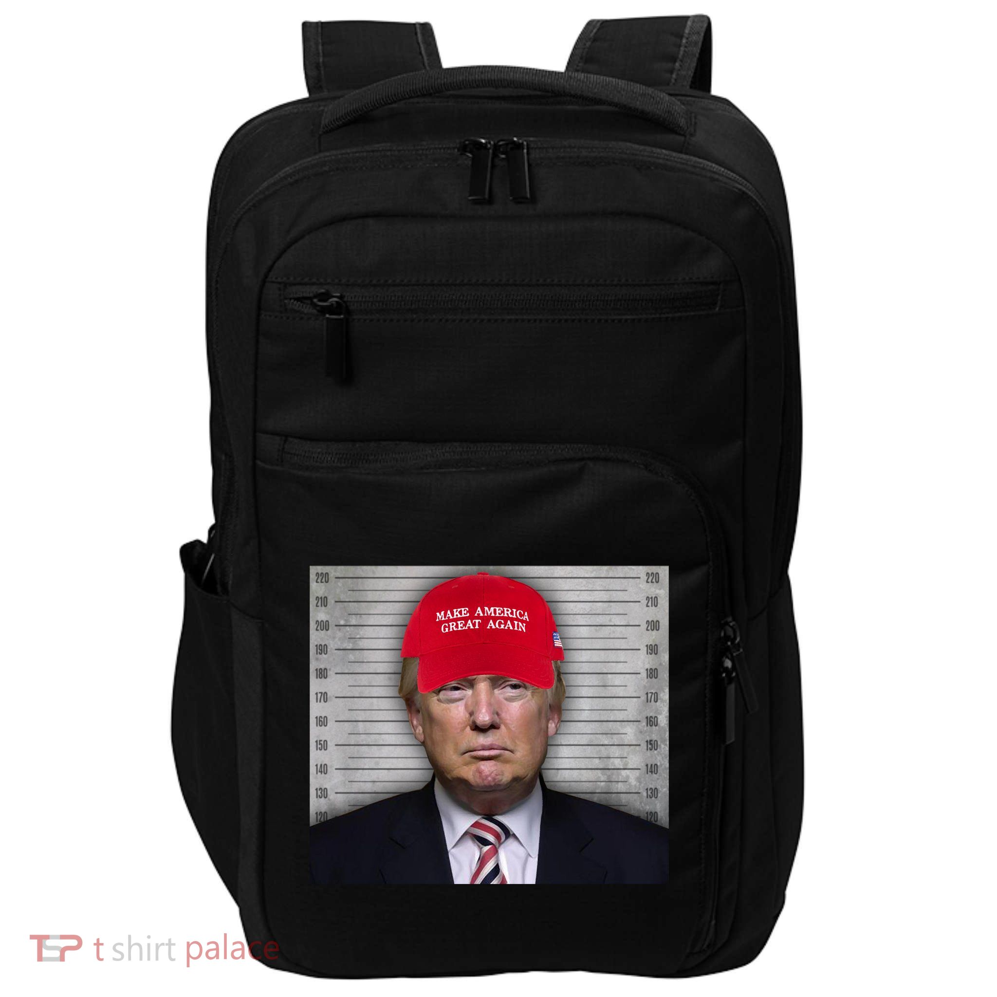 Trump Mugshot MAGA Impact Tech Backpack