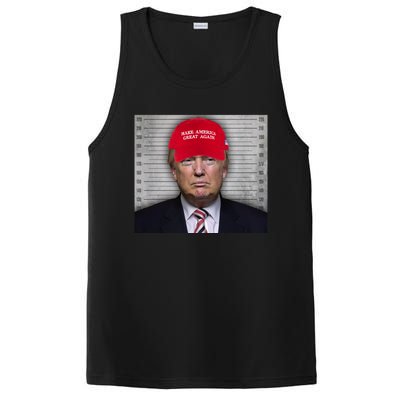 Trump Mugshot MAGA PosiCharge Competitor Tank