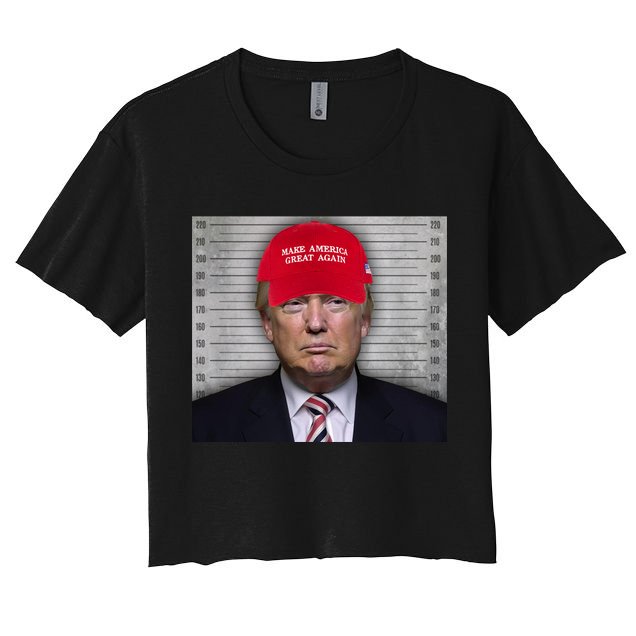 Trump Mugshot MAGA Crop Top