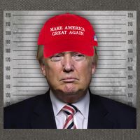 Trump Mugshot MAGA Cotton Canvas Backpack