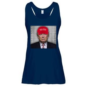 Trump Mugshot MAGA Ladies Essential Flowy Tank