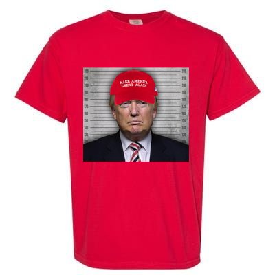 Trump Mugshot MAGA Garment-Dyed Heavyweight T-Shirt