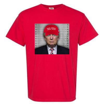 Trump Mugshot MAGA Garment-Dyed Heavyweight T-Shirt