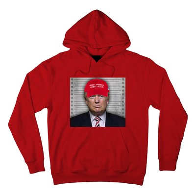 Trump Mugshot MAGA Hoodie