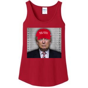 Trump Mugshot MAGA Ladies Essential Tank