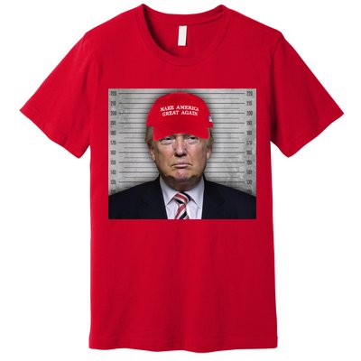 Trump Mugshot MAGA Premium T-Shirt