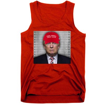 Trump Mugshot MAGA Tank Top