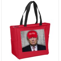 Trump Mugshot MAGA Zip Tote Bag