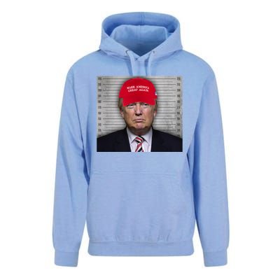 Trump Mugshot MAGA Unisex Surf Hoodie