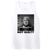 Trump Mug Shot, Trump Not Guilty Pro Trump Supporter PosiCharge Competitor Tank