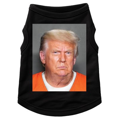 Trump Mugshot Doggie Tank