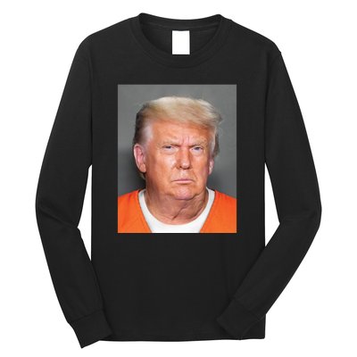 Trump Mugshot Long Sleeve Shirt