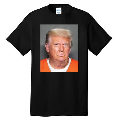 Trump Mugshot Tall T-Shirt