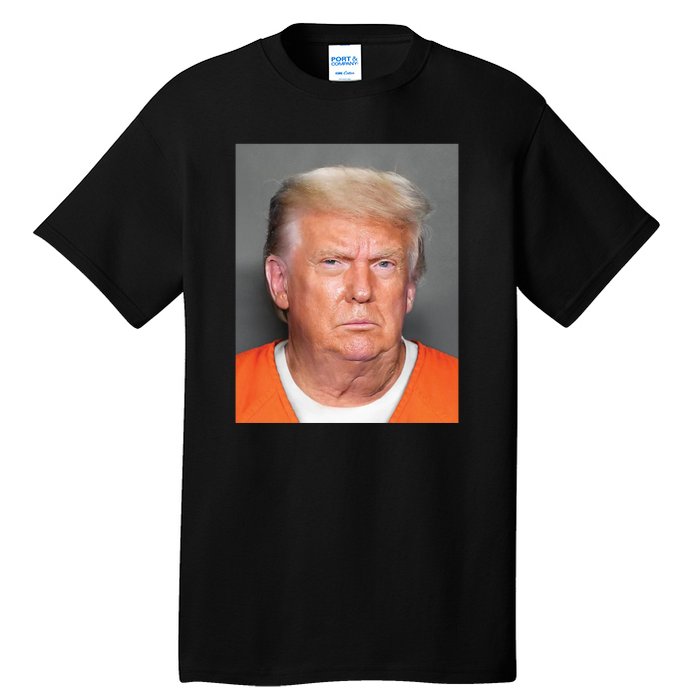 Trump Mugshot Tall T-Shirt