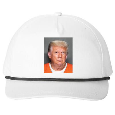 Trump Mugshot Snapback Five-Panel Rope Hat