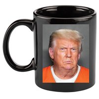 Trump Mugshot 11oz C Handle Ceramic Mug