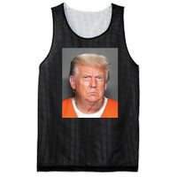 Trump Mugshot Mesh Reversible Basketball Jersey Tank