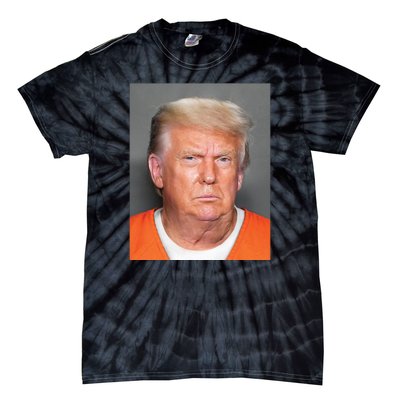 Trump Mugshot Tie-Dye T-Shirt