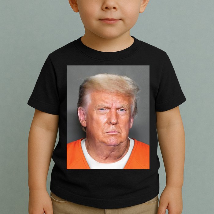 Trump Mugshot Toddler T-Shirt