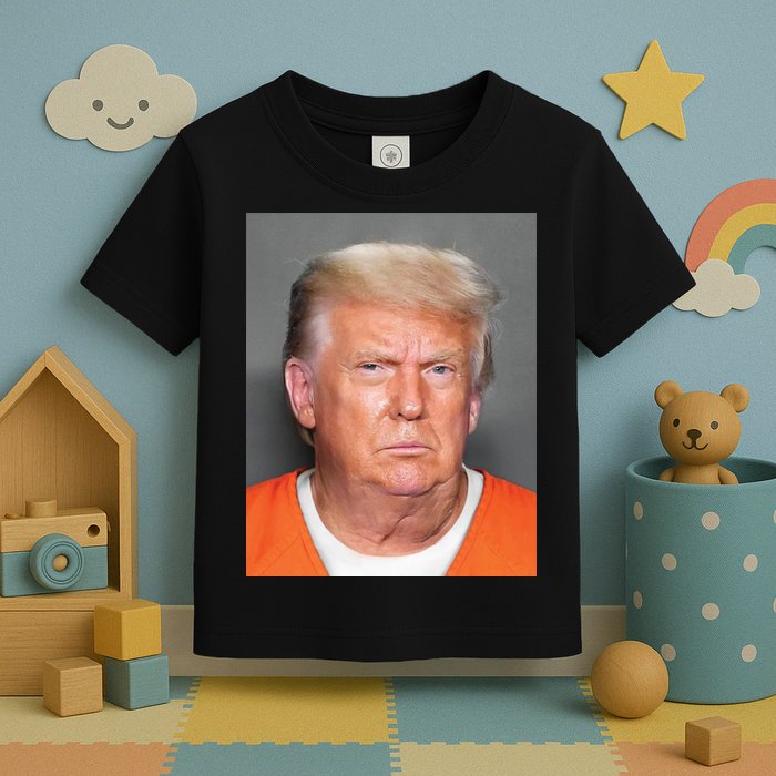 Trump Mugshot Toddler T-Shirt