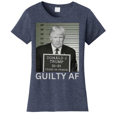 Trump Mug Shot Trump For Prison 2024 Democrat Women's T-Shirt