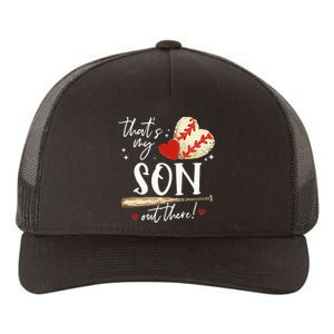 ThatS My Son Out There Baseball Mama Mom Mothers Day Yupoong Adult 5-Panel Trucker Hat