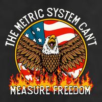 The Metric System CanT Measure Freedom Eagle Usa Flag Meme Microfiber Hand Towel