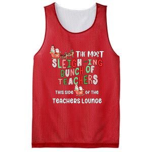 The Most Sleighing Bunch Of Teachers This Side Of Teachers Lounge Mesh Reversible Basketball Jersey Tank