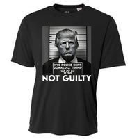 Trump Mug Shot, Trump Not Guilty Pro Trump Supporter Cooling Performance Crew T-Shirt