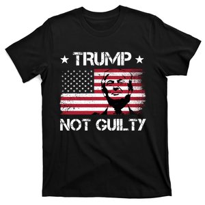 Trump Mug Shot, Trump Not Guilty Pro Trump Supporter T-Shirt