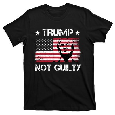 Trump Mug Shot, Trump Not Guilty Pro Trump Supporter T-Shirt