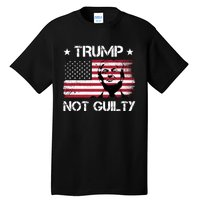 Trump Mug Shot, Trump Not Guilty Pro Trump Supporter Tall T-Shirt