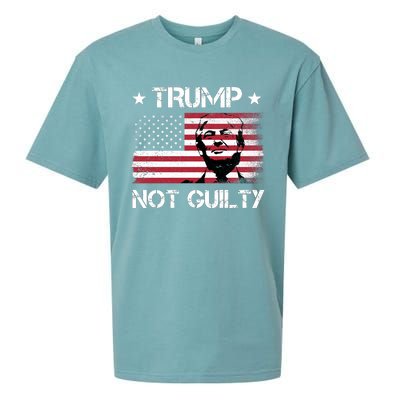 Trump Mug Shot, Trump Not Guilty Pro Trump Supporter Sueded Cloud Jersey T-Shirt