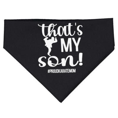 That's My Son Proud Karate Mom Karate Mama USA-Made Doggie Bandana