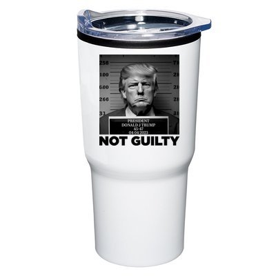 Trump Mug Shot, Trump Not Guilty Pro Trump Supporter Tumbler