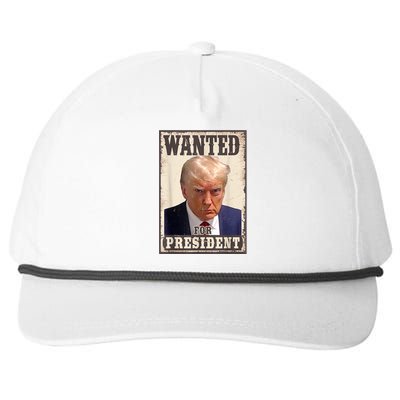 Trump Mug Shot Trump MugShot Never Surrender Snapback Five-Panel Rope Hat