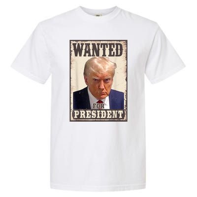 Trump Mug Shot Trump MugShot Never Surrender Garment-Dyed Heavyweight T-Shirt