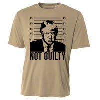 Trump Mug Shot, Trump Not Guilty Pro Trump Supporter Cooling Performance Crew T-Shirt