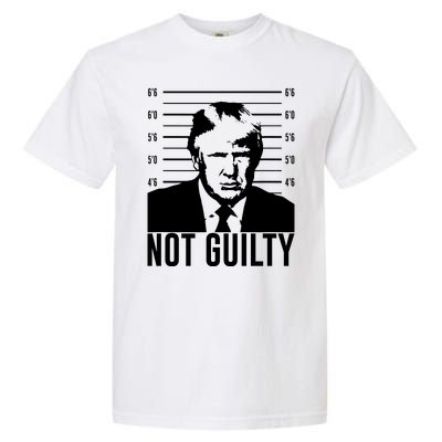 Trump Mug Shot, Trump Not Guilty Pro Trump Supporter Garment-Dyed Heavyweight T-Shirt