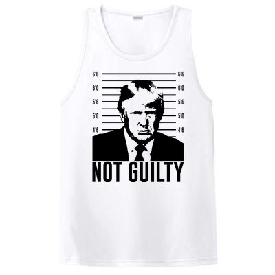 Trump Mug Shot, Trump Not Guilty Pro Trump Supporter PosiCharge Competitor Tank