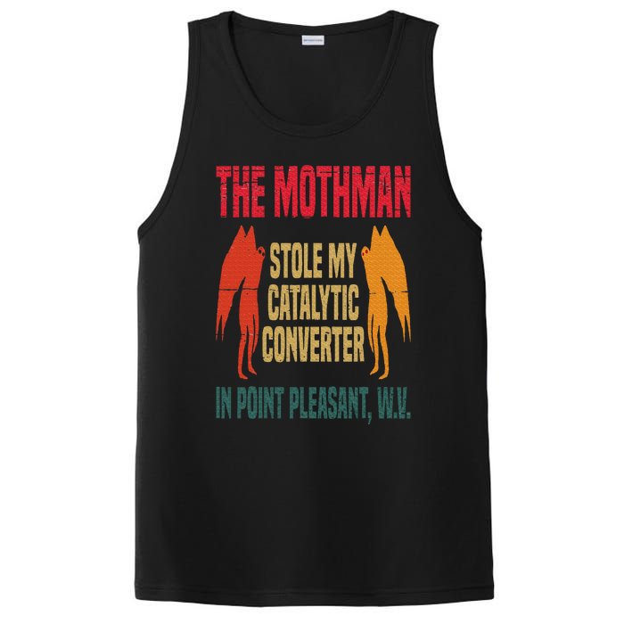 The Mothman Stole My Catalytic Converter In Point Vintage PosiCharge Competitor Tank