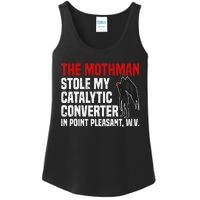 The Mothman Stole My Catalytic Converter In Point Vintage Ladies Essential Tank