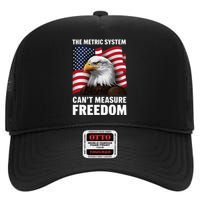 The Metric System CanT Measure Freedom High Crown Mesh Back Trucker Hat