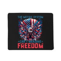 The Metric System CanT Measure Freedom Eagle Meme Mousepad